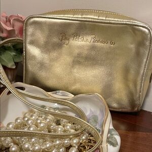 Vintage Paloma Picasso Gold Crossbody Bag